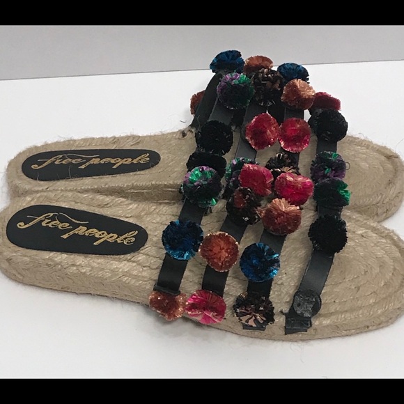 Free People Pom Pom sandals 38 - Picture 5 of 12
